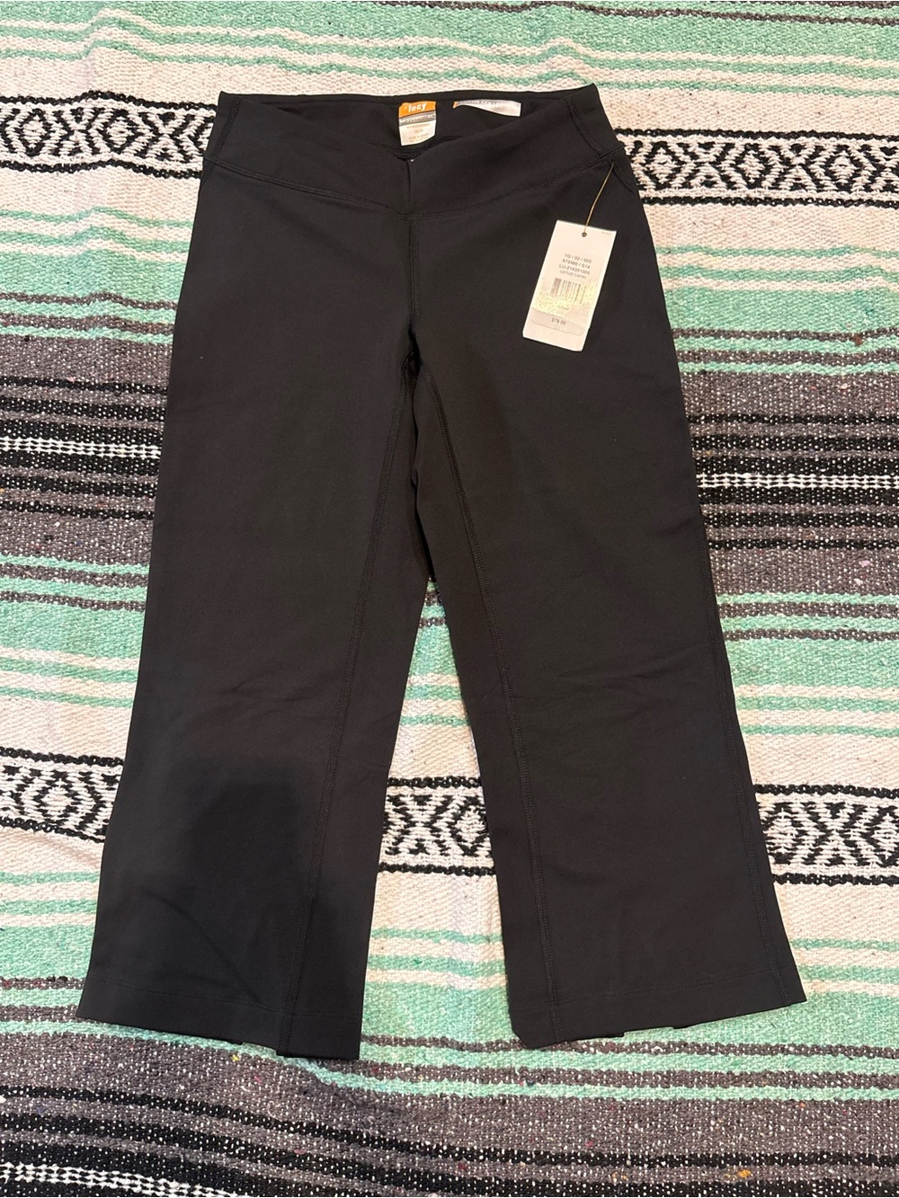 Lucy Black Womens Joggers Capri